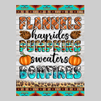 Flannels Hayrides Pumpkins Sweaters Bonfires Premium Sweatshirt | Teevron