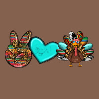 Peace Love Thanksgiving Turkey Zipper Hoodie | Teevron