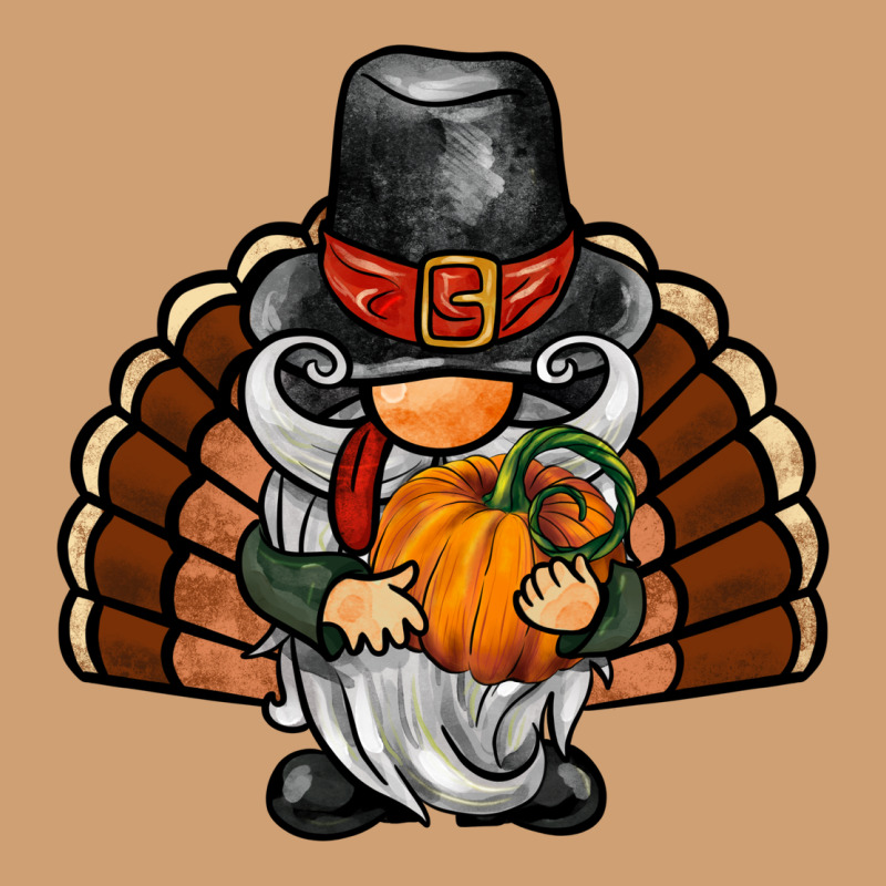 Thanksgiving Turkey Gnome Vintage Tee by BarkalooDesign | Teevron