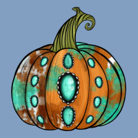 Western Cowhide Turquoise Pumpkin Urban Hoodie | Teevron