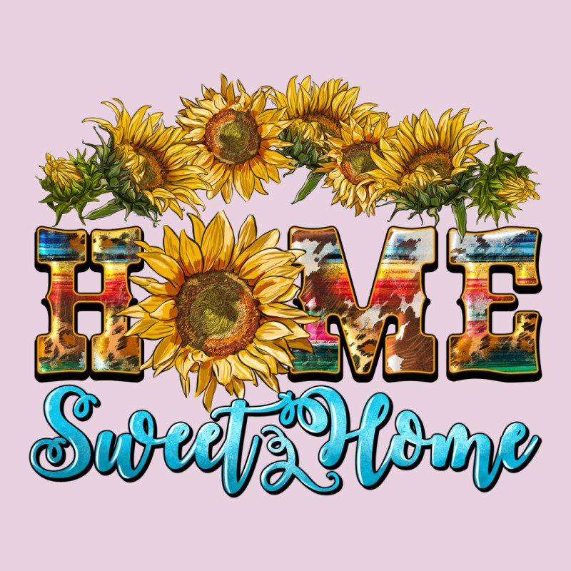 Home Sweet Home Sunflower Ladies Tee by BarkalooDesign | Teevron