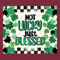 Not Lucky Just Blessed Premium Hoodie | Teevron