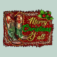 Merry Christmas Y'all Boots Zipper Hoodie | Teevron