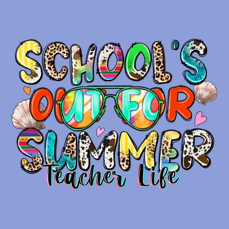 School's Out For Summer Teacher Life Long Sleeve Tee by Zillion Design Studio | Teevron