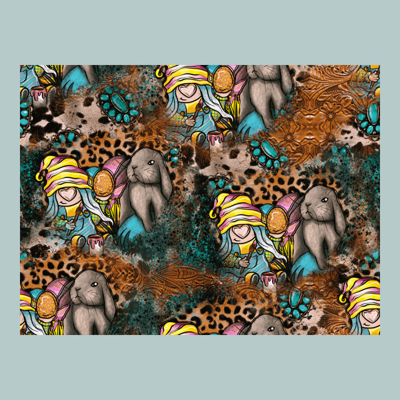 Easter Pattern Heavy Core Tee by CowhideDigitalArt | Teevron