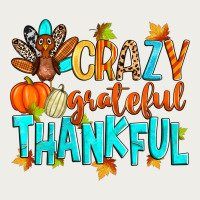 Crazy Grateful Thankful Zipper Hoodie | Teevron