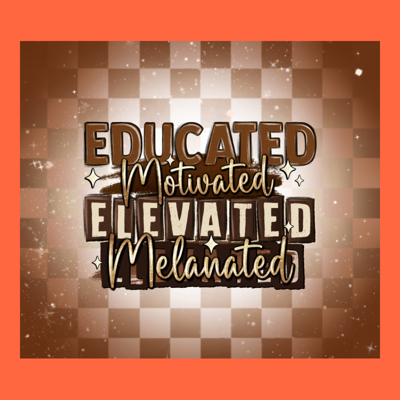 Educated Motivated Elevated Melanated Premium Hoodie by MaliasSmallBusiness | Teevron