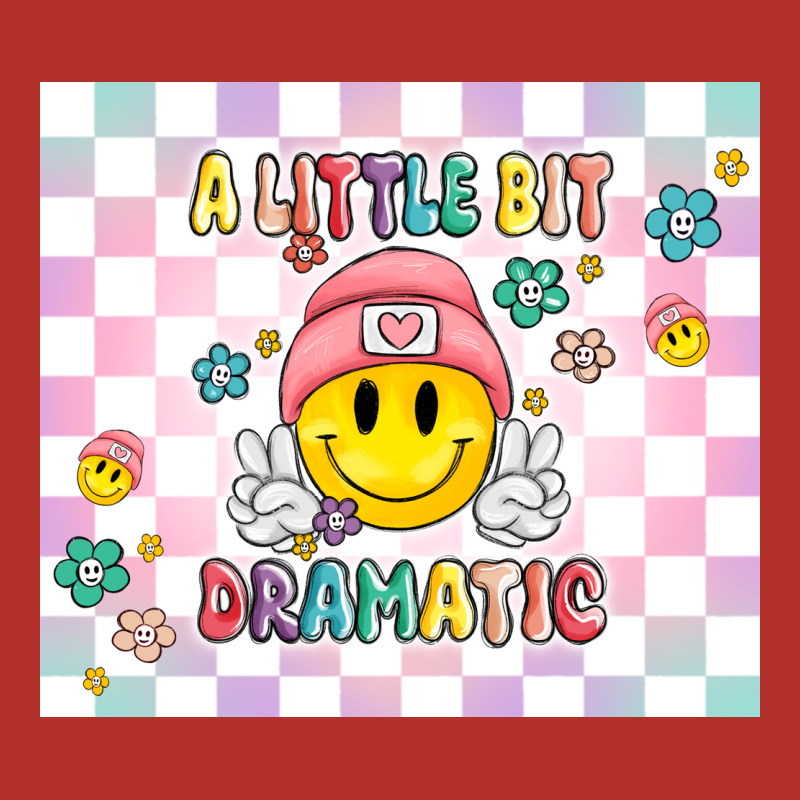 A Little Bit Dramatic Retro Premium Hoodie by MaliasSmallBusiness | Teevron
