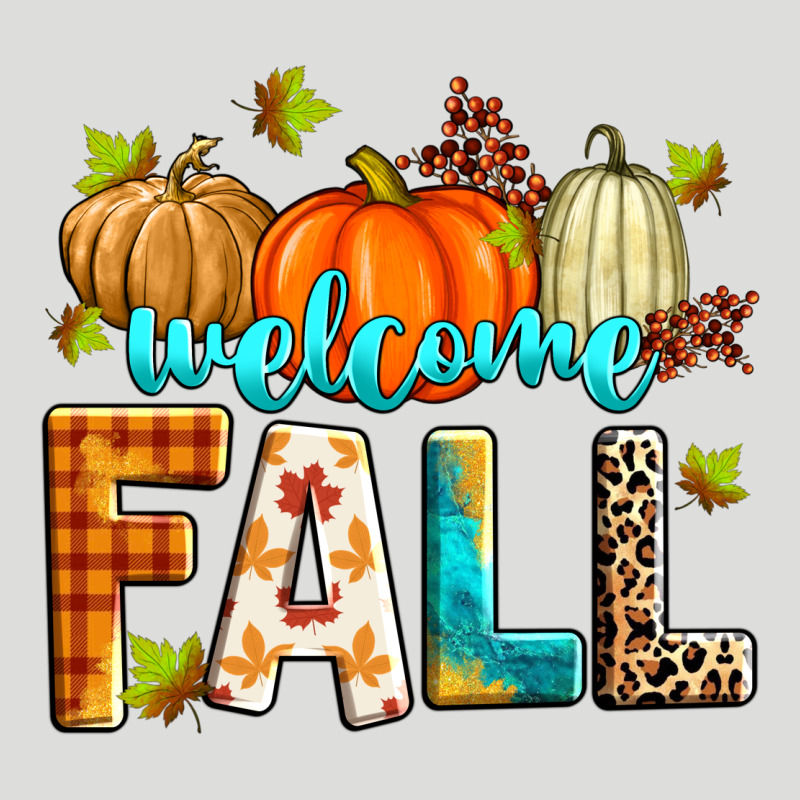 Welcome Fall Zipper Hoodie by Zillion Design Studio | Teevron