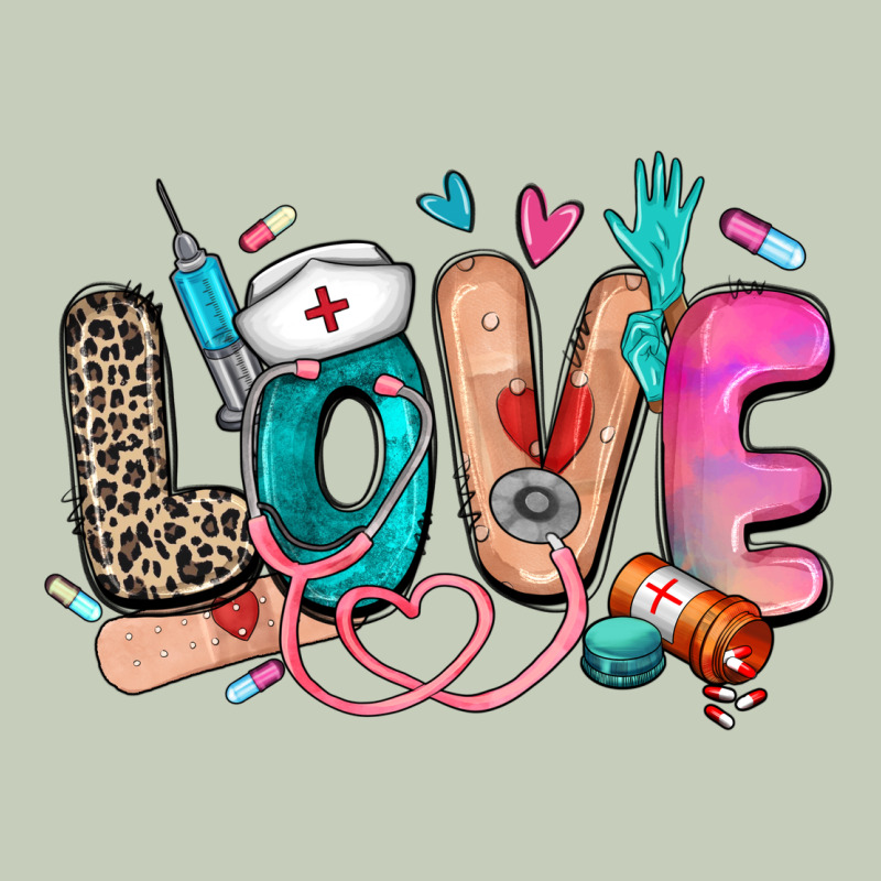 Love Nurse Long Sleeve Tee by Zillion Design Studio | Teevron
