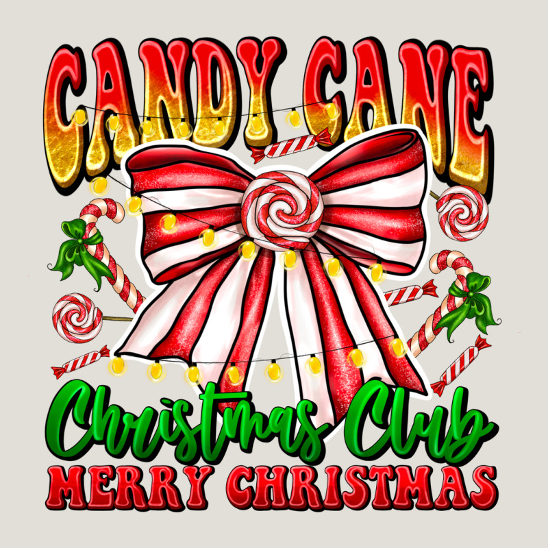 Candy Cane Christmas Club Heavy Core Tee by CowhideDigitalArt | Teevron