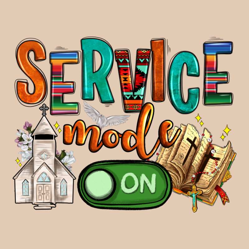 Service Mode On Urban Hoodie by NancyCooperArtShop | Teevron