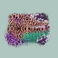 Leopard, Cowhide, Wood Pattern Frame Premium Sweatshirt | Teevron