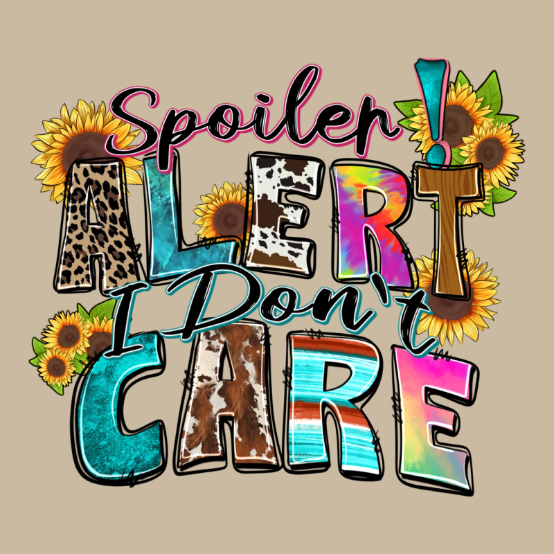 Spoiler Alert I Don't Care Long Sleeve Tee by Zillion Design Studio | Teevron