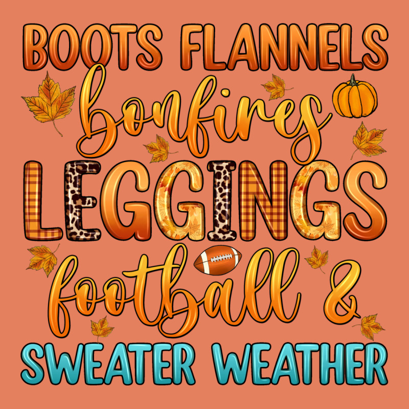 Boots Flannels Bonfires Leggins Football Classic Tee by Zillion Design Studio | Teevron