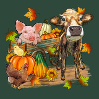 Fall Farm Animals Zipper Hoodie | Teevron