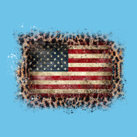 Old Leopard American Flag Frame Premium Sweatshirt | Teevron