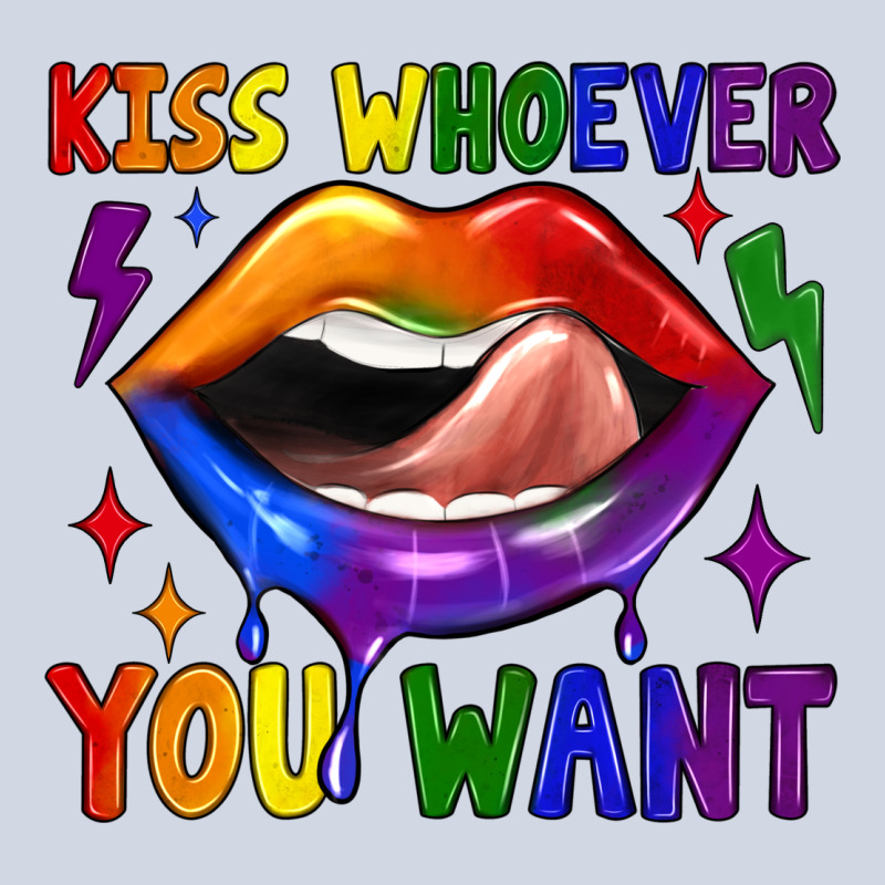 Kiss Whoever You Want Premium Sweatshirt by JahusDesignShop | Teevron
