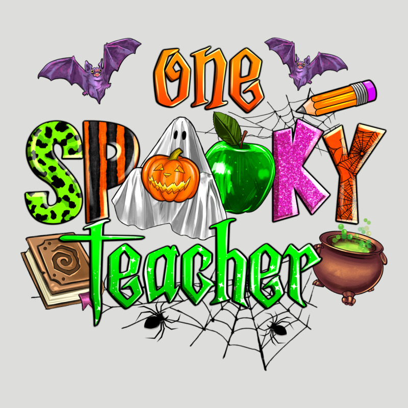 One Spooky Teacher Zipper Hoodie by Zillion Design Studio | Teevron