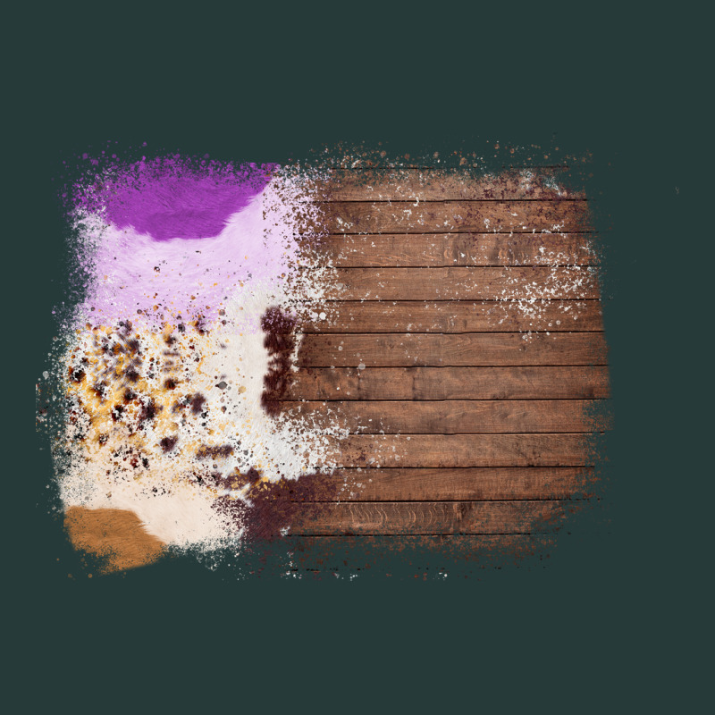 Wood Cowhide Pattern Premium Sweatshirt by Bettercallsaul | Teevron