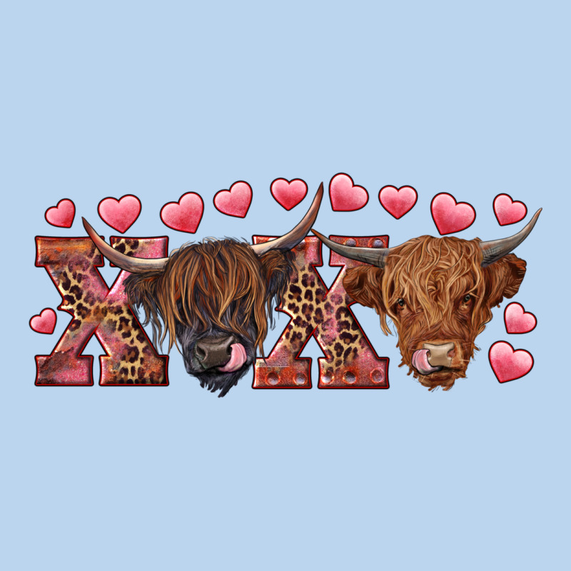 Xoxo Highland Cows Classic Tee by RanaPortraitStore | Teevron
