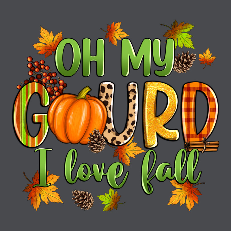 Oh My Gourd I Love Fall Zipper Hoodie by Zillion Design Studio | Teevron