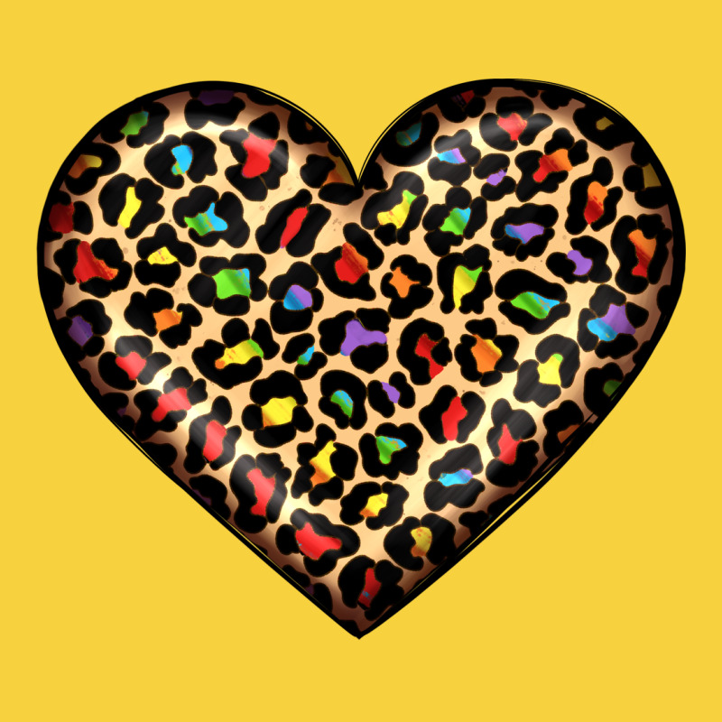 Pride Leopard Heart Premium Sweatshirt by JahusDesignShop | Teevron