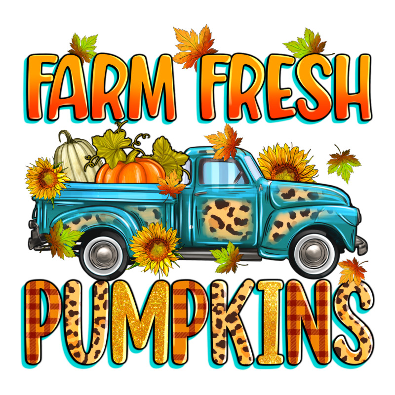 Farm Fresh Pumpkins Zipper Hoodie by Zillion Design Studio | Teevron