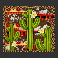 Aztec Cowhide Cactus Background Urban Heavy Tee | Teevron