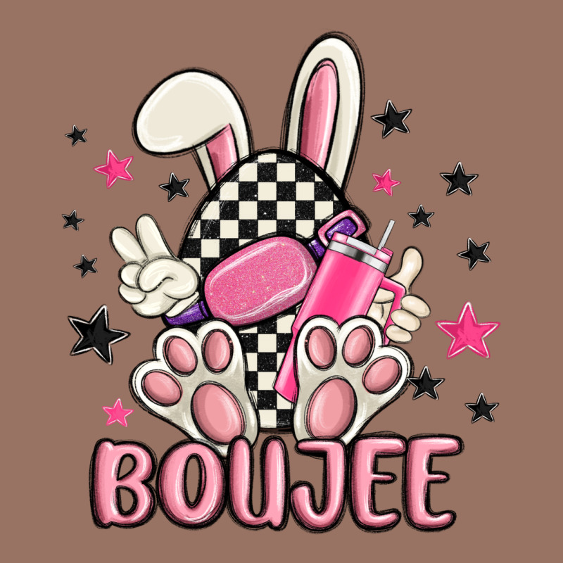 Boujee Checkered Easter Bunny Egg Trending Premium Hoodie by MaliasSmallBusiness | Teevron