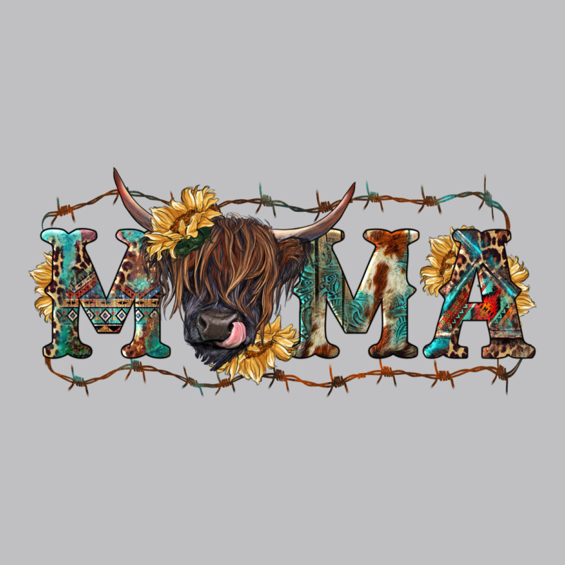 Western Mama With Highland Cow Classic Tee by RanaPortraitStore | Teevron