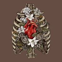 Skeleton Rib Cage Heart Long Sleeve Tee | Teevron