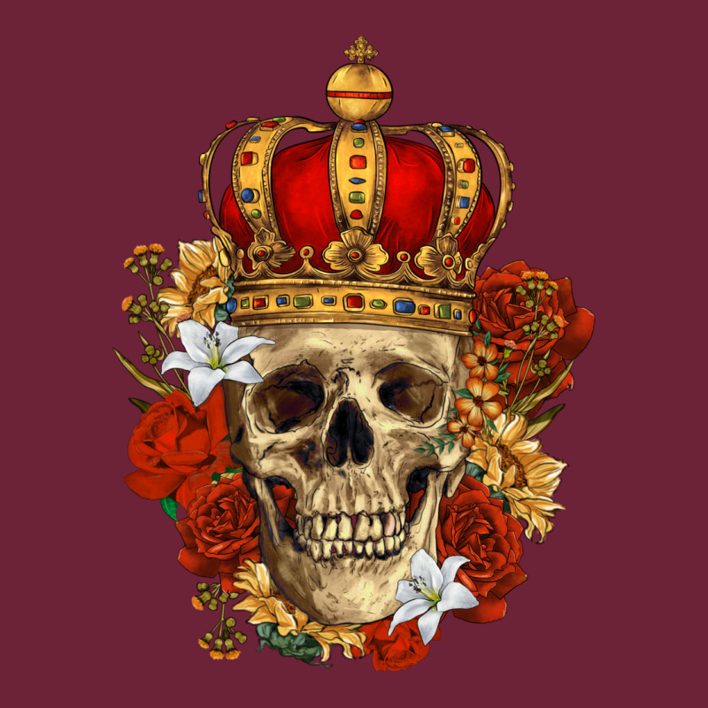 Skull King Long Sleeve Tee by RanaPortraitStore | Teevron
