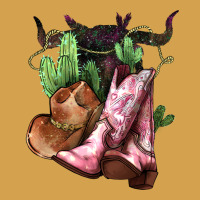 Cowgirl Boots Hat Horns Cactus Urban Hoodie | Teevron