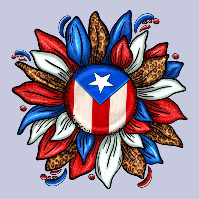 Puerto Rico Sunflower Long Sleeve Tee by texasbilliewilder | Teevron