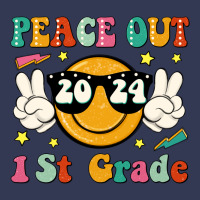 Peace Out 2024 1st Grade Heavyweight Hoodie | Teevron