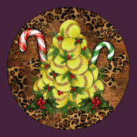 Softball Leopard Christmas Long Sleeve Tee | Teevron