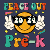 Peace Out 2024 Pre K Heavyweight Hoodie | Teevron