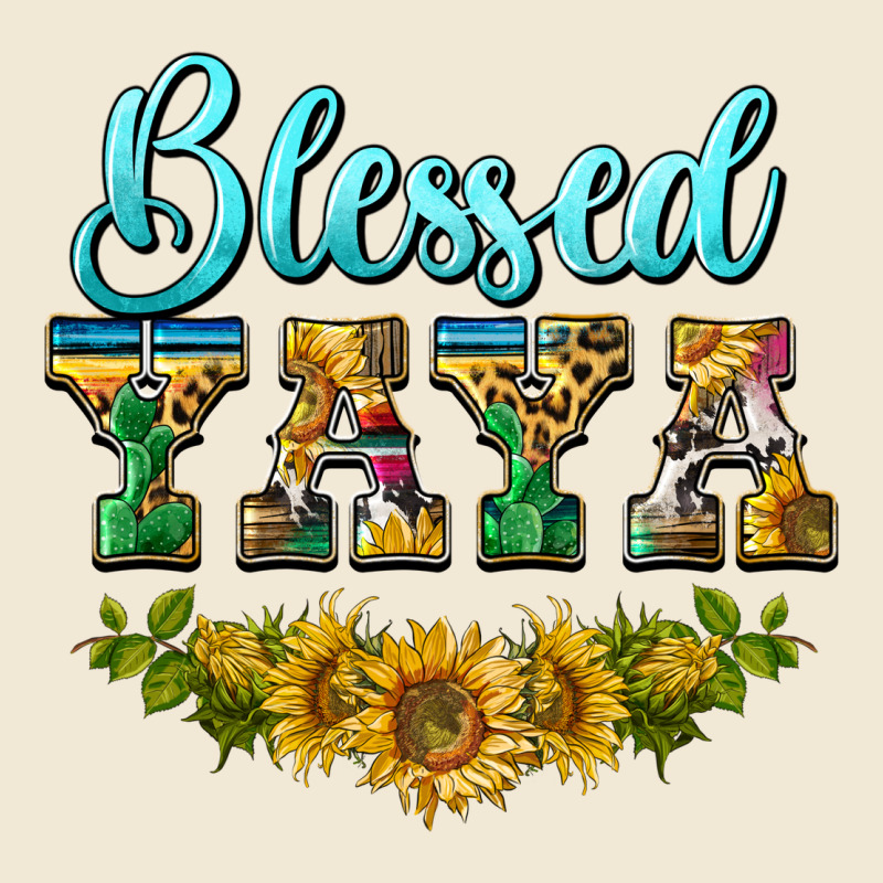 Blessed Yaya Ladies Tee by BarkalooDesign | Teevron