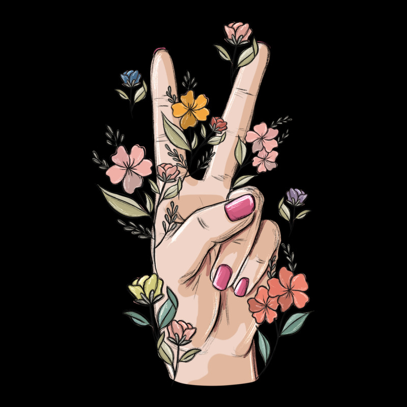 Hand Peace Sign Urban Hoodie by MaliasSmallBusiness | Teevron