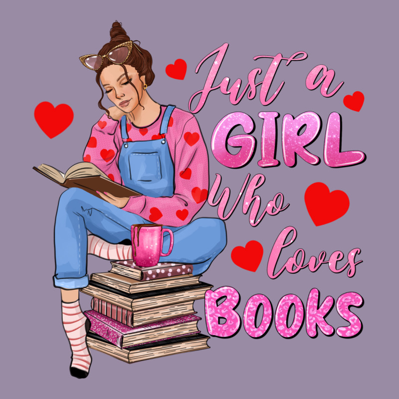 Just A Girl Who Loves Books Classic Tee by texasbilliewilder | Teevron