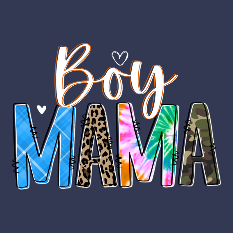 Boy Mama  Black Heavyweight Hoodie by JahusDesignShop | Teevron