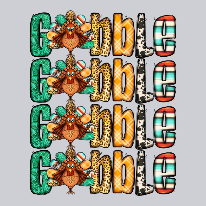 Gobble Till You Wobble Thanksgiving Turkey Urban Hoodie by NancyCooperArtShop | Teevron