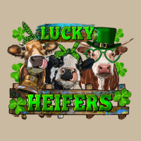St Patricks Day Lucky Heifers Long Sleeve Tee | Teevron