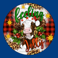 Christmas Feeling Jolly Cow Ornament Premium Sweatshirt | Teevron