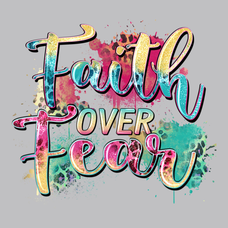 Faith Over Fear Long Sleeve Tee by Zillion Design Studio | Teevron