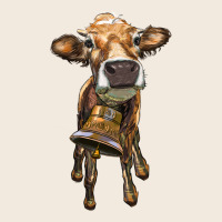 Heifer Cow With Cow Bell Zipper Hoodie | Teevron