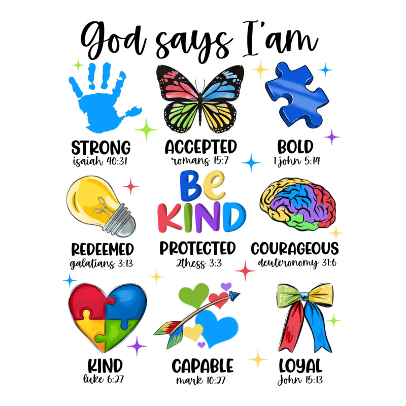 God Says I Am Autism Heavyweight Hoodie by JahusDesignShop | Teevron