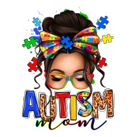 autism mom afro messy bun (1) | Teevron