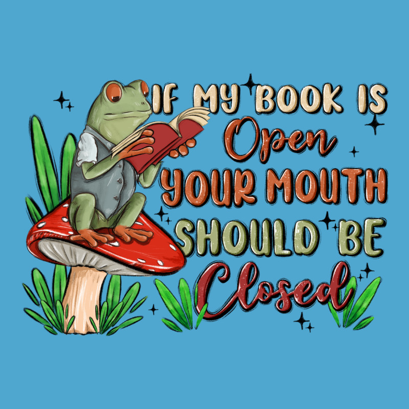 If My Book Is Open Your Mouth Should Be Closed Malia Premium Hoodie by MaliasSmallBusiness | Teevron